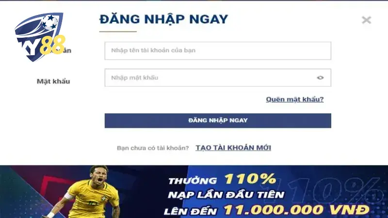 Đăng nhập trên máy tính thành công 100%