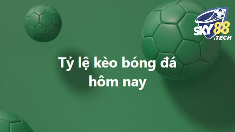 Tỷ lệ kèo bóng đá được quan tâm đông đảo